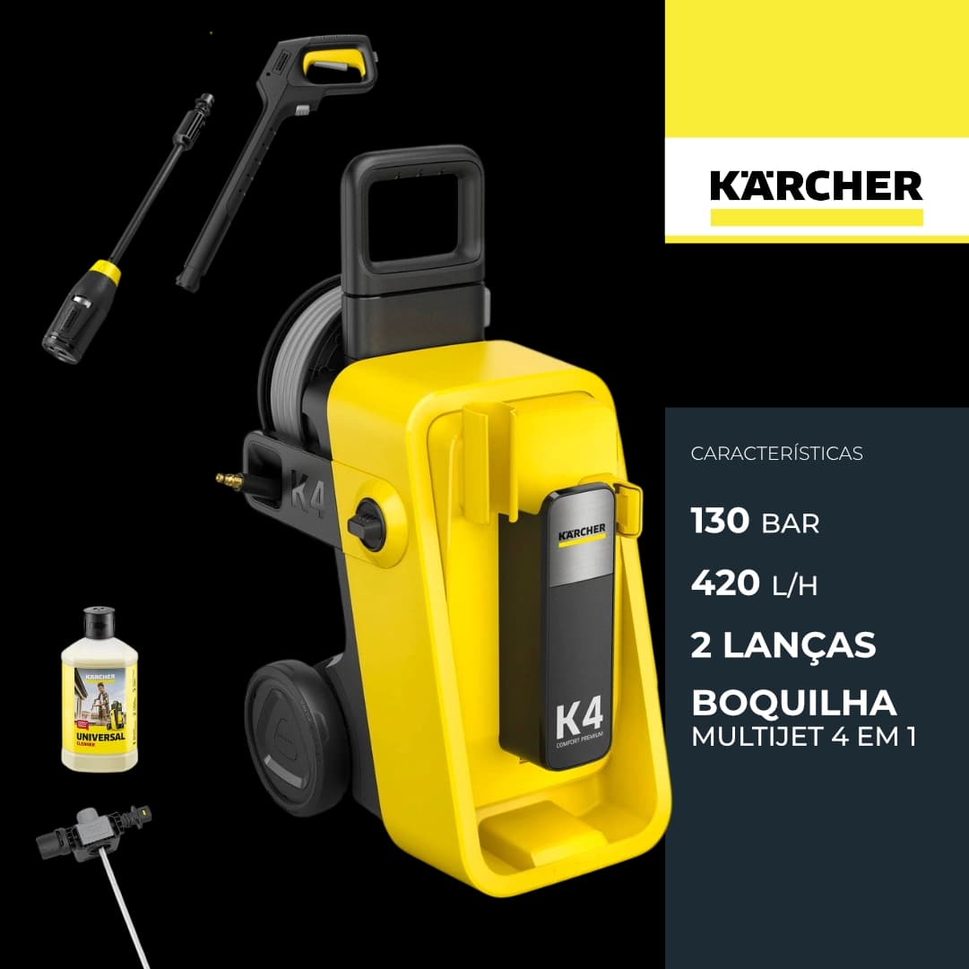 Máquina Lavar Karcher K4 Comfort Premium