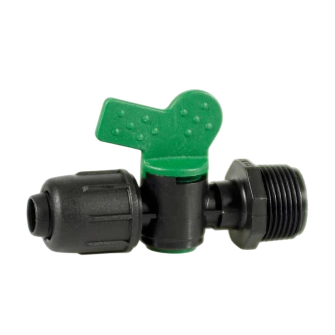 Torneira Aperto Rápido Macho PE 16MMx3/4''