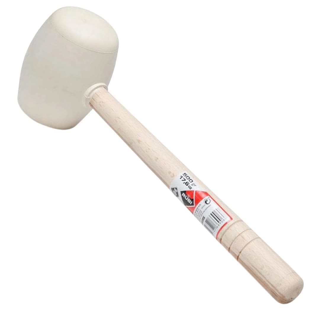 Maço Borracha Branco Rubi 500GR 