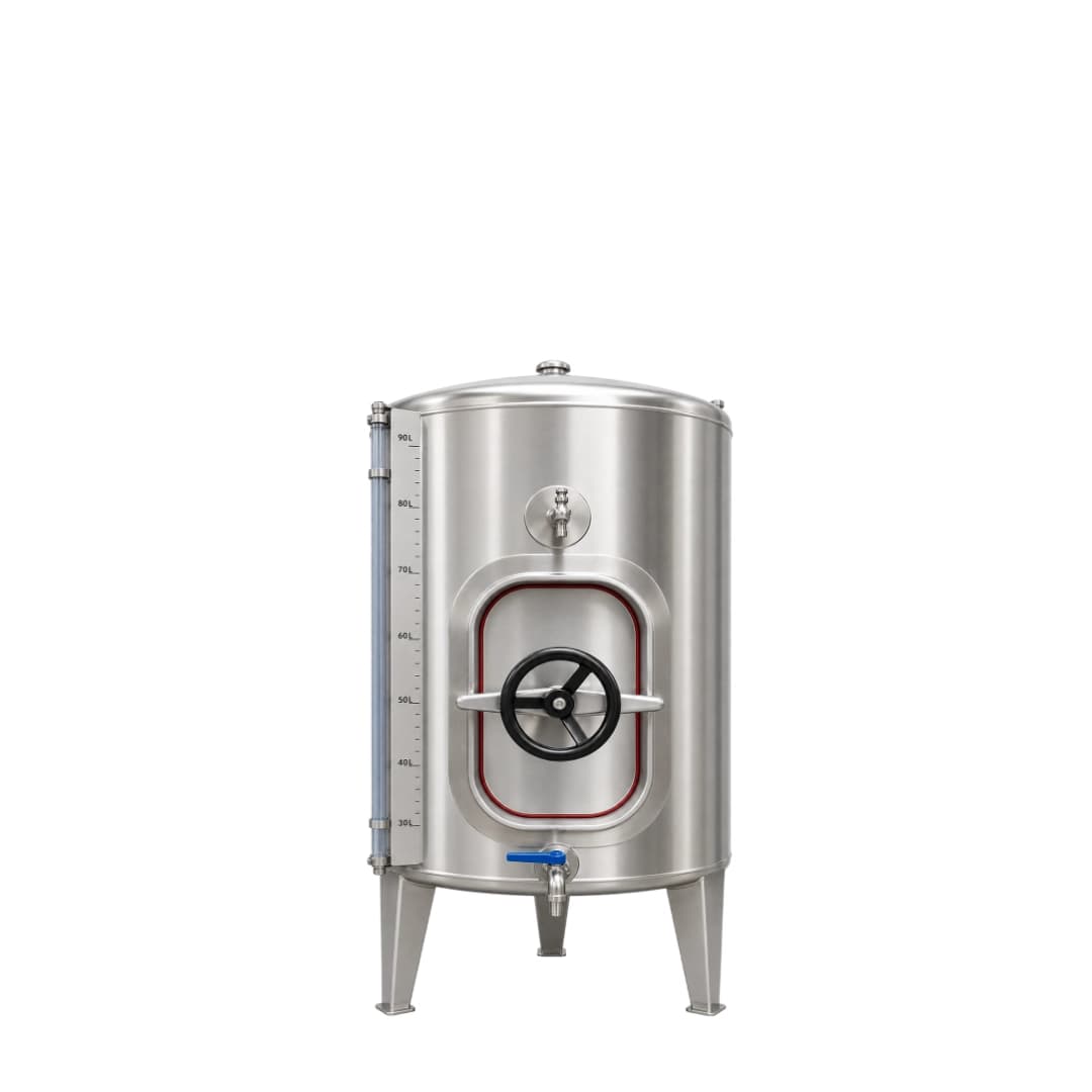 Cuba Inox 100L Porta Frontal