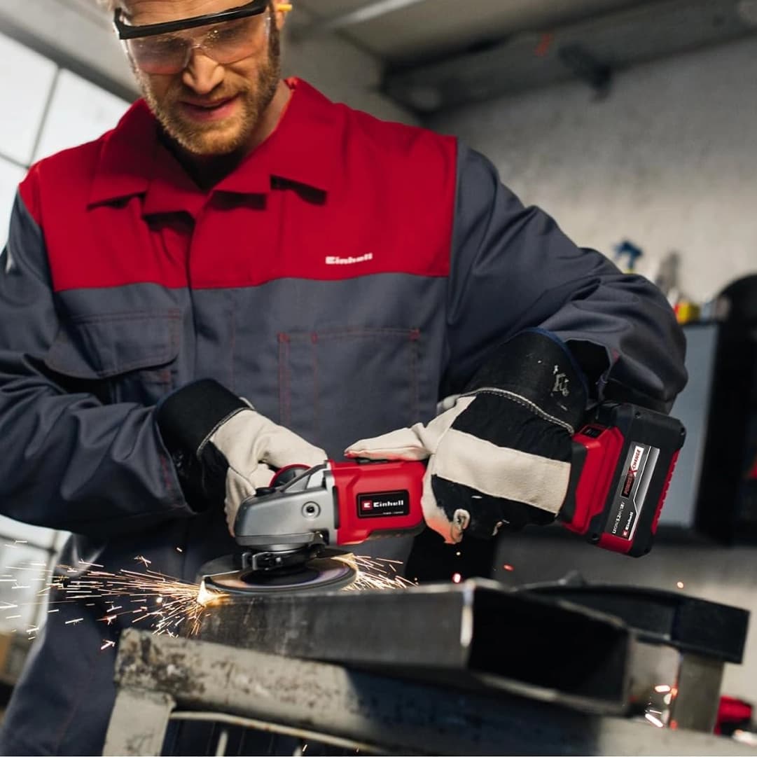 Kit Construção Einhell Rebarbadora TC-WS 18 Li + Serra Circular TE-CS 18/165-1 Li + Martelo TE-HD 18/20 Li + Serra Tico-Tico TC-JS 18/70 Li + Aparafusadora TE-CD 18/48 Li-i + 2 Baterias 18V 3.0Ah + Carregador
