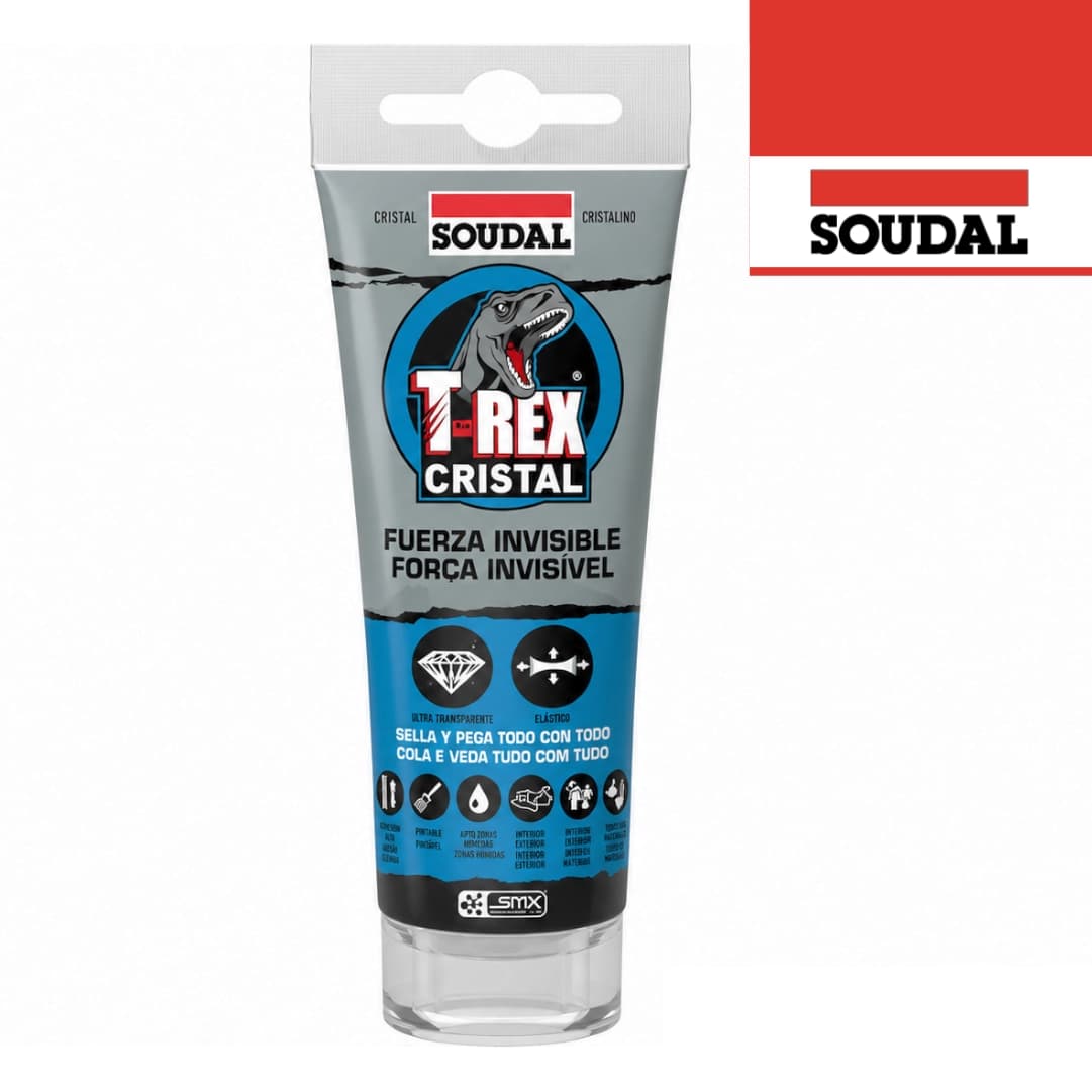 Cola e Veda T-Rex Power Cristal Soudal - 125ML