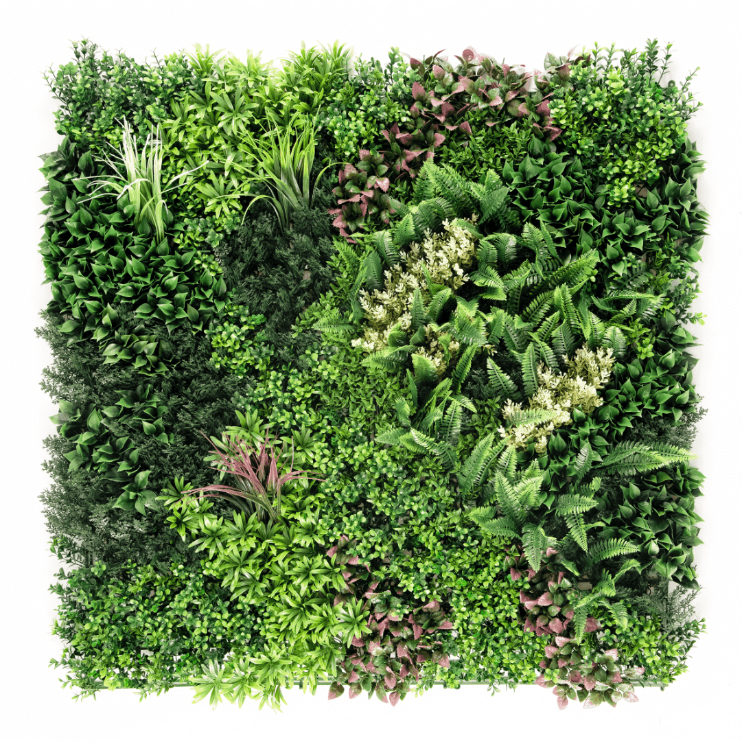 Painel Jardim Vertical Artificial Designia Hera B 1000x1000MM