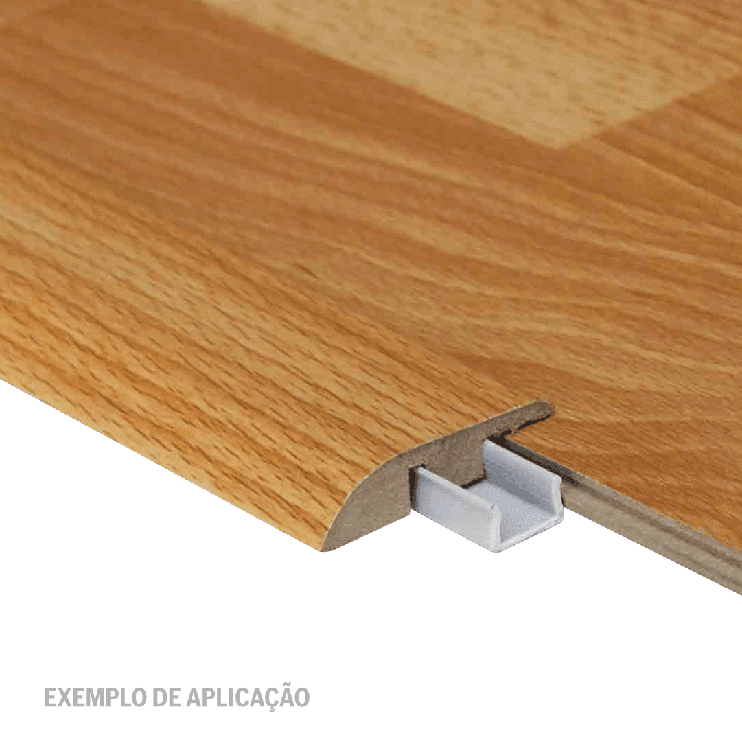 Redutor p/ Pavimento Flutuante Laminado 2400x45x12MM - Carvalho Linho