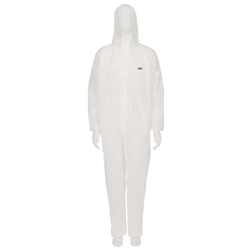 Fato Macaco Branco 3M 4500 W Descartável Tipo 1 - 20UNI