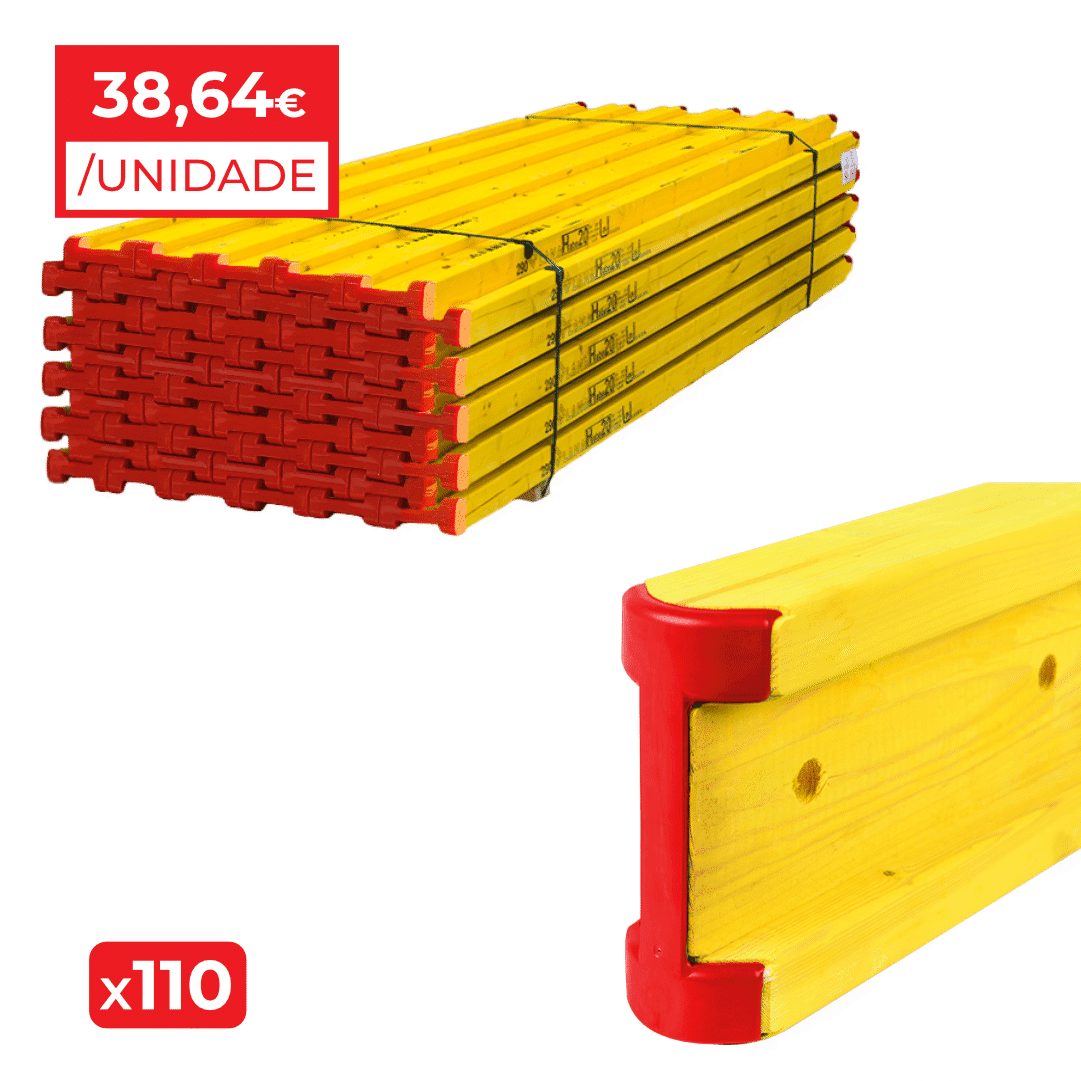 Viga Cofragem H20 3.90MT - 110UNI