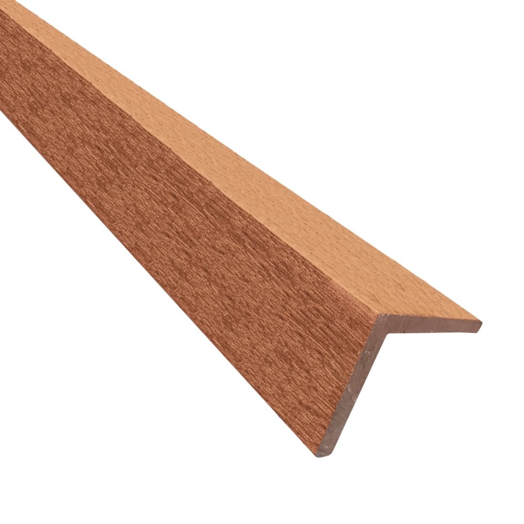 Perfil de Remate Designia p/ Deck Compósito Ambar 2400x40MM - 40MM